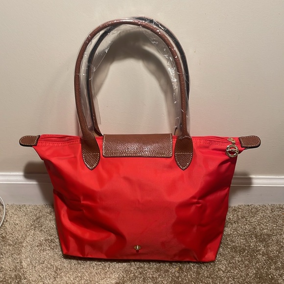 Longchamp foldable red bag - Picture 2 of 5